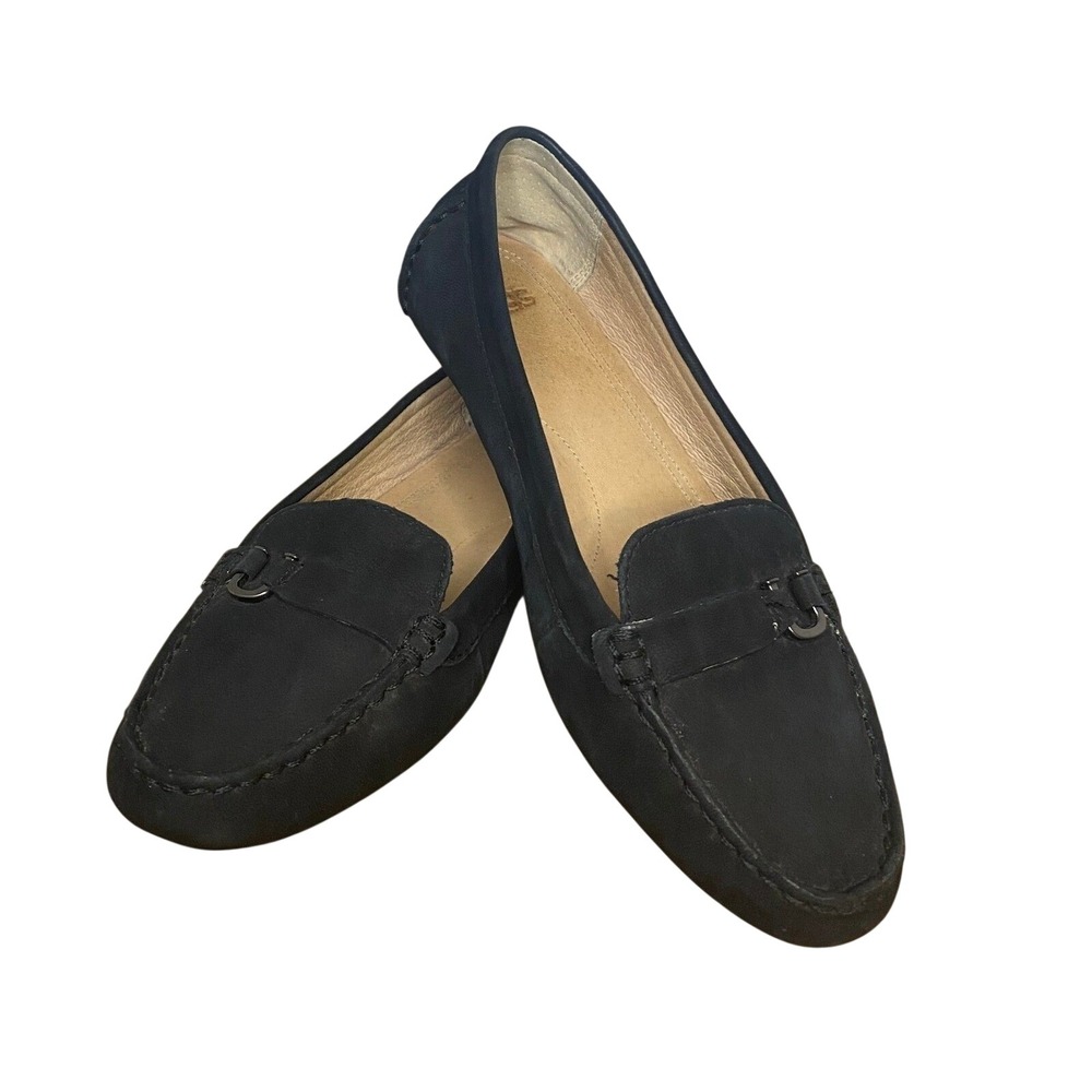 UGG Black Suede Loafers